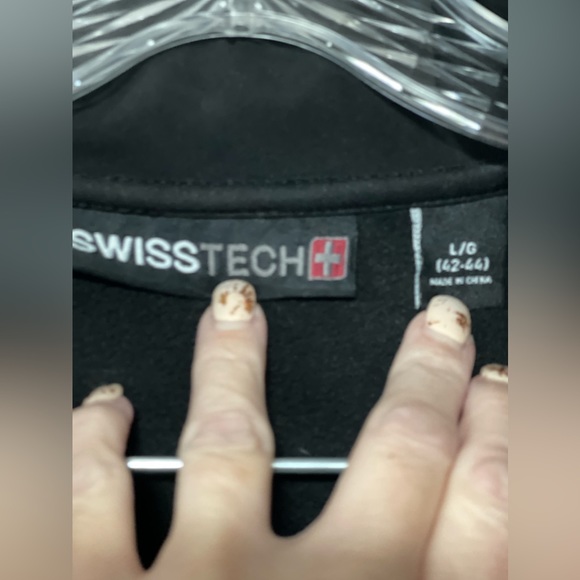 Swiss Tech Men’s Jacket Black Size Large - Picture 4 of 6